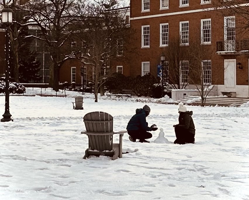 I know it’s the engineering quad but I’m not 100 percent on board with the “nano” snowman approach. ⁦⁦@HopkinsEngineer⁩