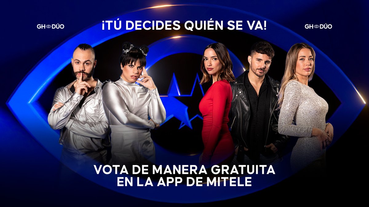 ghoficial's tweet image. 🚨 ¡ESTÁN EN TUS MANOS! 🚨 Entra en la App de @miteleonline y VOTA YA #GHDúoGala2