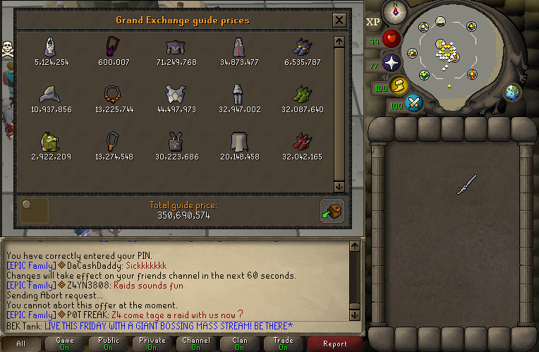 RealBEKill's tweet image. FULL MELEE/RANGE/MAGIC TRAINING KIT Giveaway! 1 winner.        
How to enter: 
- Like the post/Retweet         
- You must be followed 
- Comment your RSN         
- and you MUST Join Discord and type "KIT" discord.gg/e2vR2gejRM
Picking the winner in 96 hours
#OSRS #RuneScape…