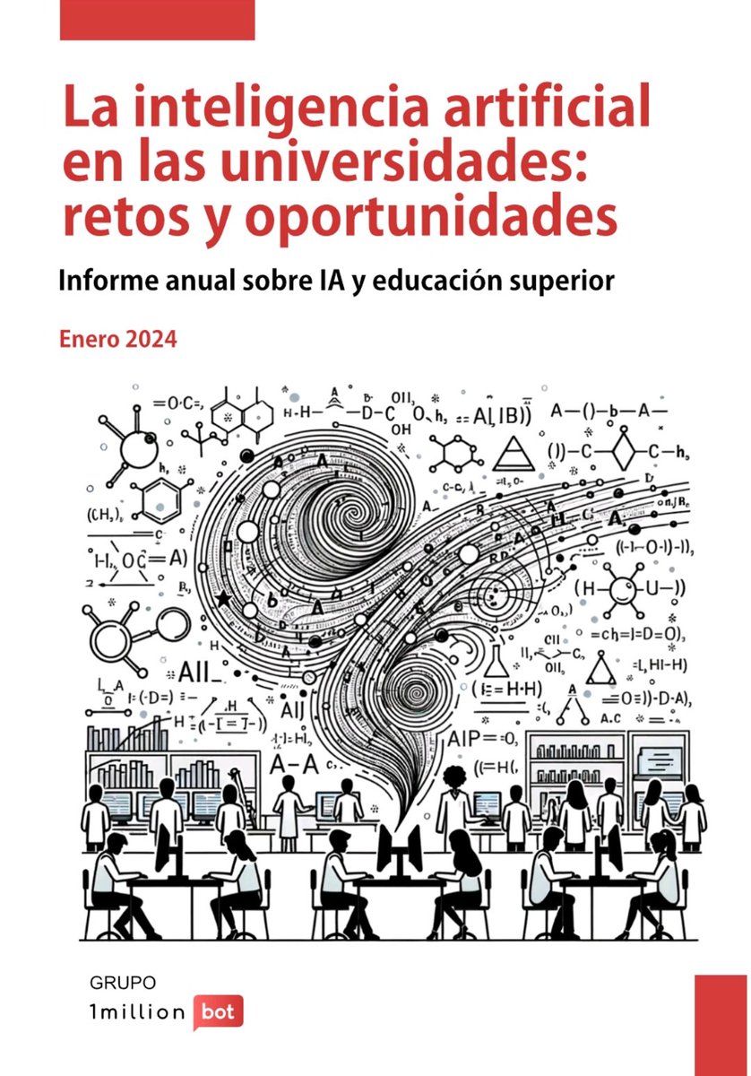 La inteligencia artificial en las universidades: retos y oportunidades.
Autores: Andrés Pedreño Muñoz, Rafael González Gosálbez, Trinidad Mora Illán,
Eva del Mar Pérez Fernández, Javier Ruiz Sierra, Aimée Torres Penalva. 👇
media.licdn.com/dms/document/m…