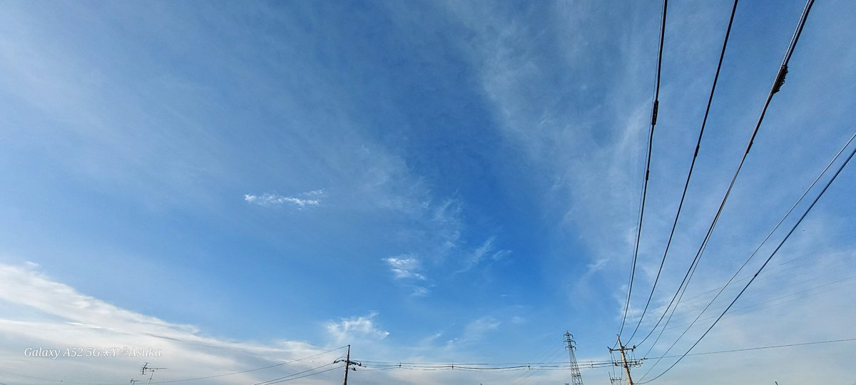 yumeasutw's tweet photo. #青空 にお日様燦々✨山々が霞む寒さが和らいだ金曜日の朝🌤️
放射状に広がる #巻雲 ༄༅༄༅༄༅
予想最高/最低気温🌡️14℃/2℃
晴れのち曇り☀️→☁️
お洗濯日和👕👖日溜まりは温もりを感じる冬晴れに。夜は雲が多くなりそうです。
#イマソラ #朝空
#空の名前
#天気の図鑑 #雲の超図鑑
#a2024 #a0119 #a202401 https://t.co/cWqQFL93wo