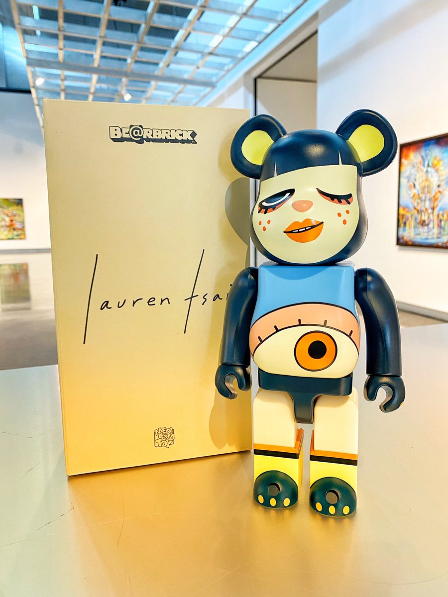 LAUREN TSAI 400% BEARBRICK #bearbrick #laurentsai #medicom #art