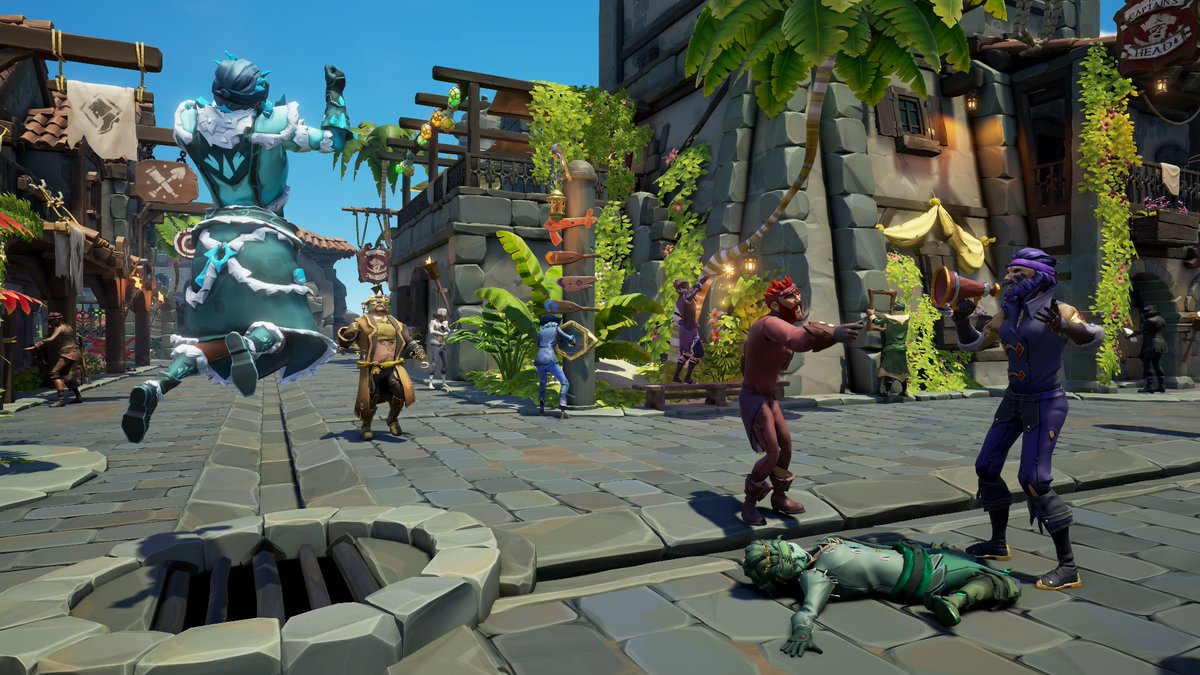 There's an imposter Among Us!
📣 🗯
Among Us 

Theme: Cosplay Corsairs 
#SoTShot <a href="/SeaOfThieves/">Sea of Thieves</a> #SeaOfThieves