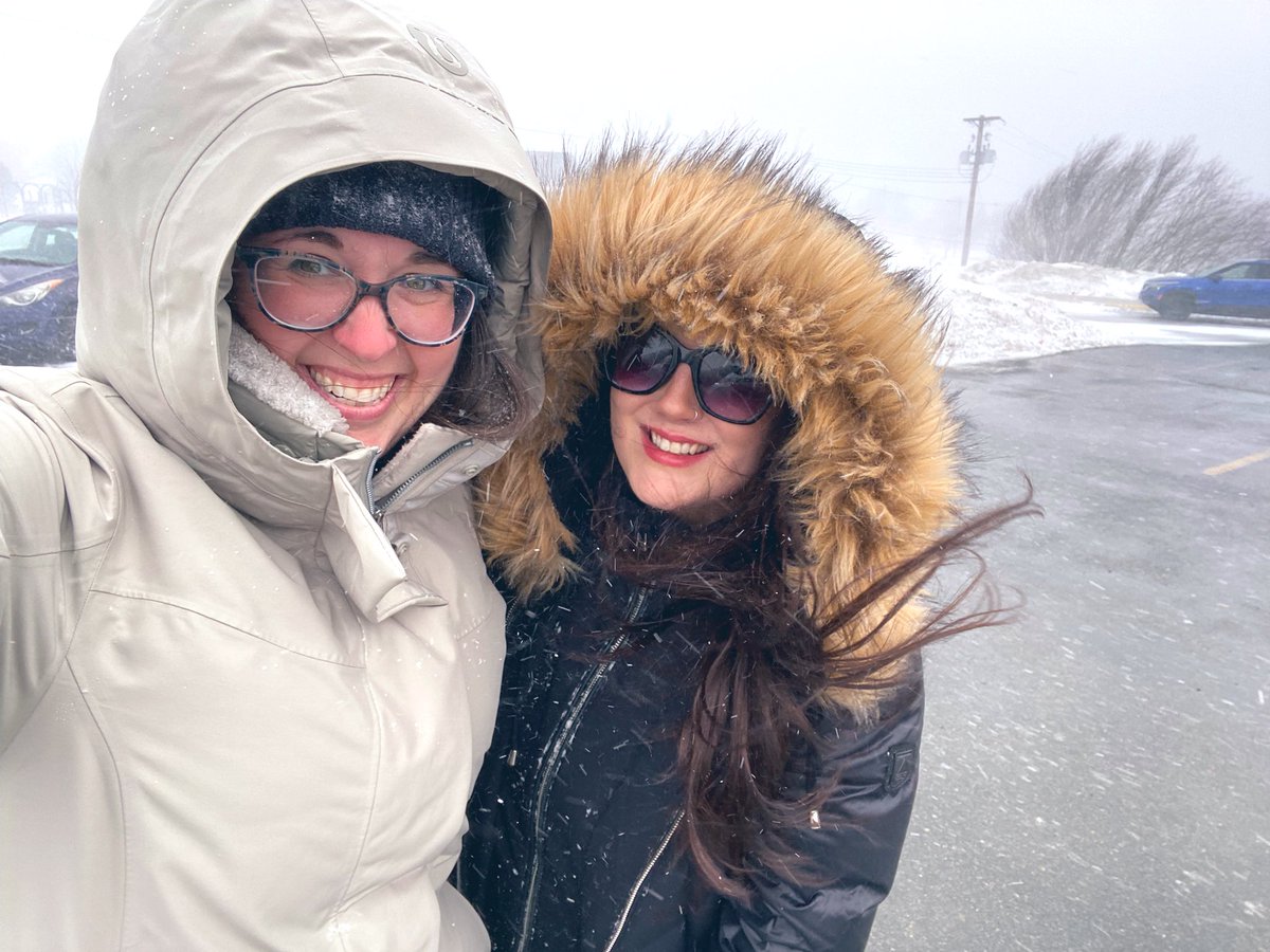 We nearly froze solid, but the conversation was great and the snow squalls made for a great lunchtime adventure!! Almost finished week two of our “movement challenge” Let’s hope tomorrow it’s sunny and mild!