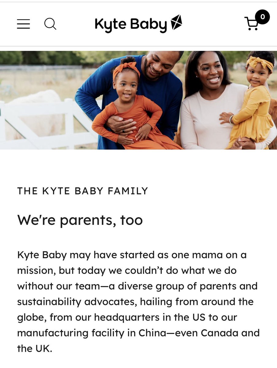 @smknight_ @TheGhoulestMom @KyteBaby The broader point you’re missing is this… it’s a small company that is fully in control of their policies but more importantly, they are a baby brand that literally pitches being parents as part of their brand value to sell products and they proved that’s just marketing BS