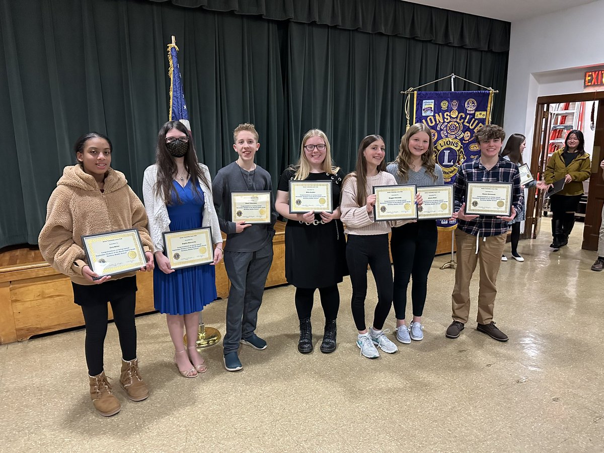 Thank you to the Aston Lions Club for hosting the annual Student of the Month Dinner tonight! Great event to celebrate our amazing Northley students!#penndelcoproud