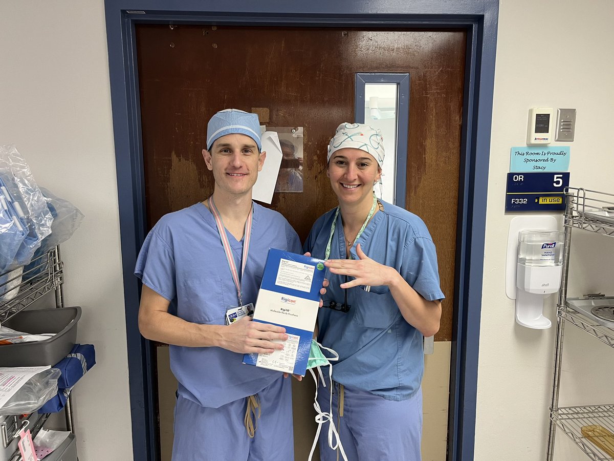 So proud to report the first case in the US of the Rigicon Rigi10 penile prosthesis placed after phalloplasty.  Many thanks to our great team <a href="/USFUrology/">USF Urology</a> &amp;  <a href="/TGHCares/">Tampa General Hospital</a>!

#phalloplasty #penileprosthesis <a href="/rigiconurology/">Rigicon® Prosthetic Urology</a>
