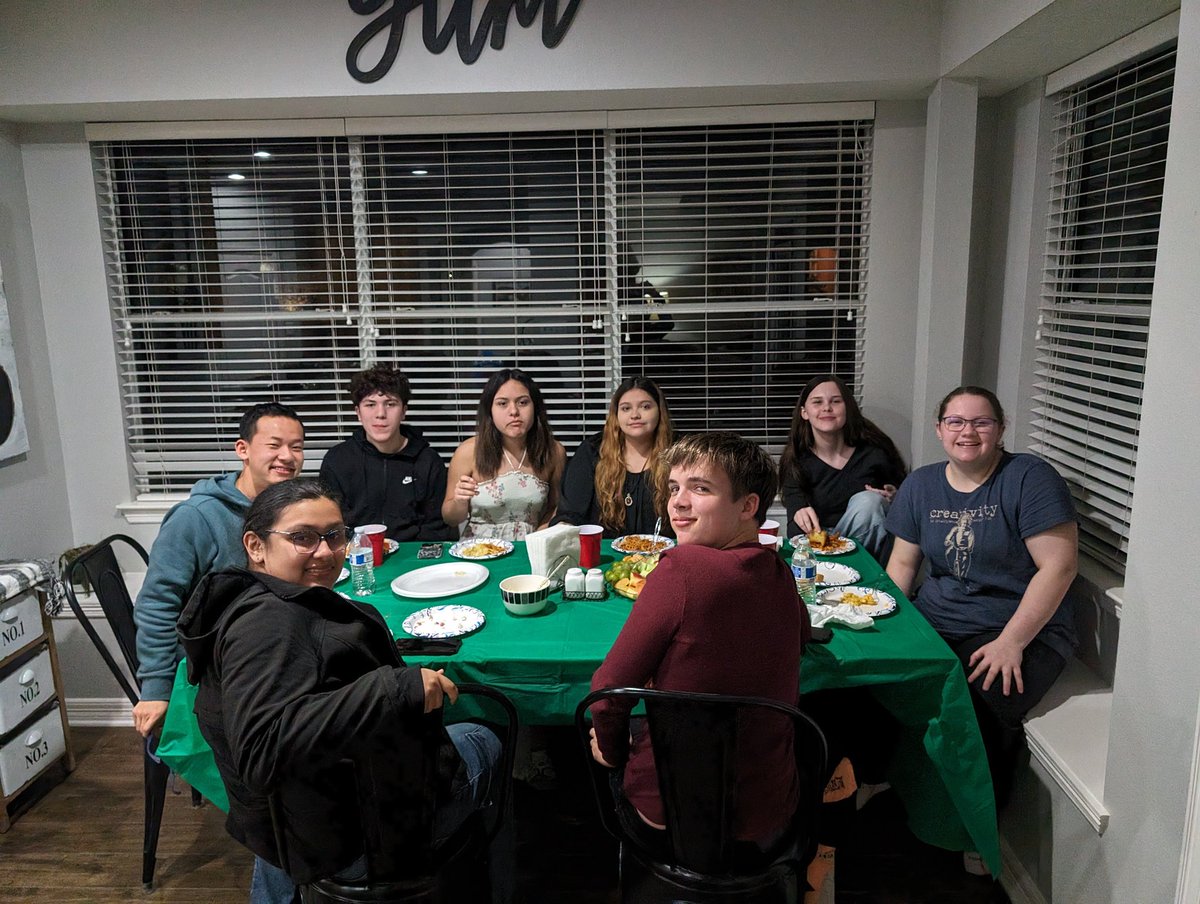 JV pasta dinner 2024! Carb loading at its best! Ready to swim fast tomorrow! #RamPride #ProveThemWrong @CFISDAthletics @CFISDAquatics @CypressRidgeHS