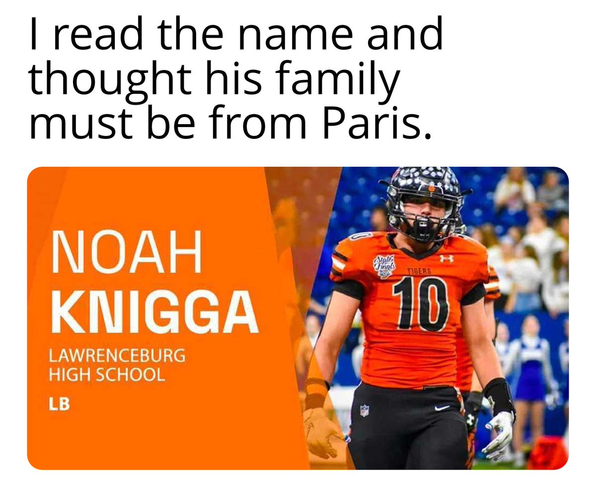 RobSteedley's tweet image. His family has to be French right? #IYKYK