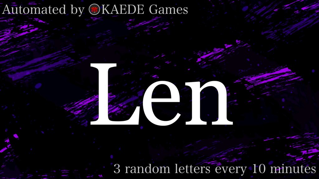 3letter_'s tweet photo. Len https://t.co/Rx73oK16Yr