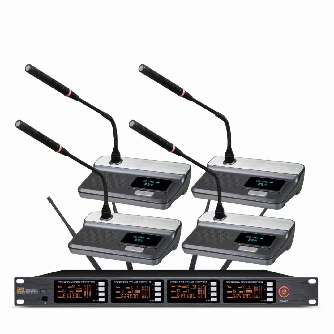 TraisAudio's tweet image. Trais Factory 4 Channel Desktop Wireless  Conference Microphone Professional Meeting Mic
Whatsapp/WeChat: +86 18033143850
traisaudio@sina.com
 #professionalaudiosystem  #wirelessmicrophone #cordlessmicrophone #conferencemicrophone #meetingmicrophone  #desktopmicrophone