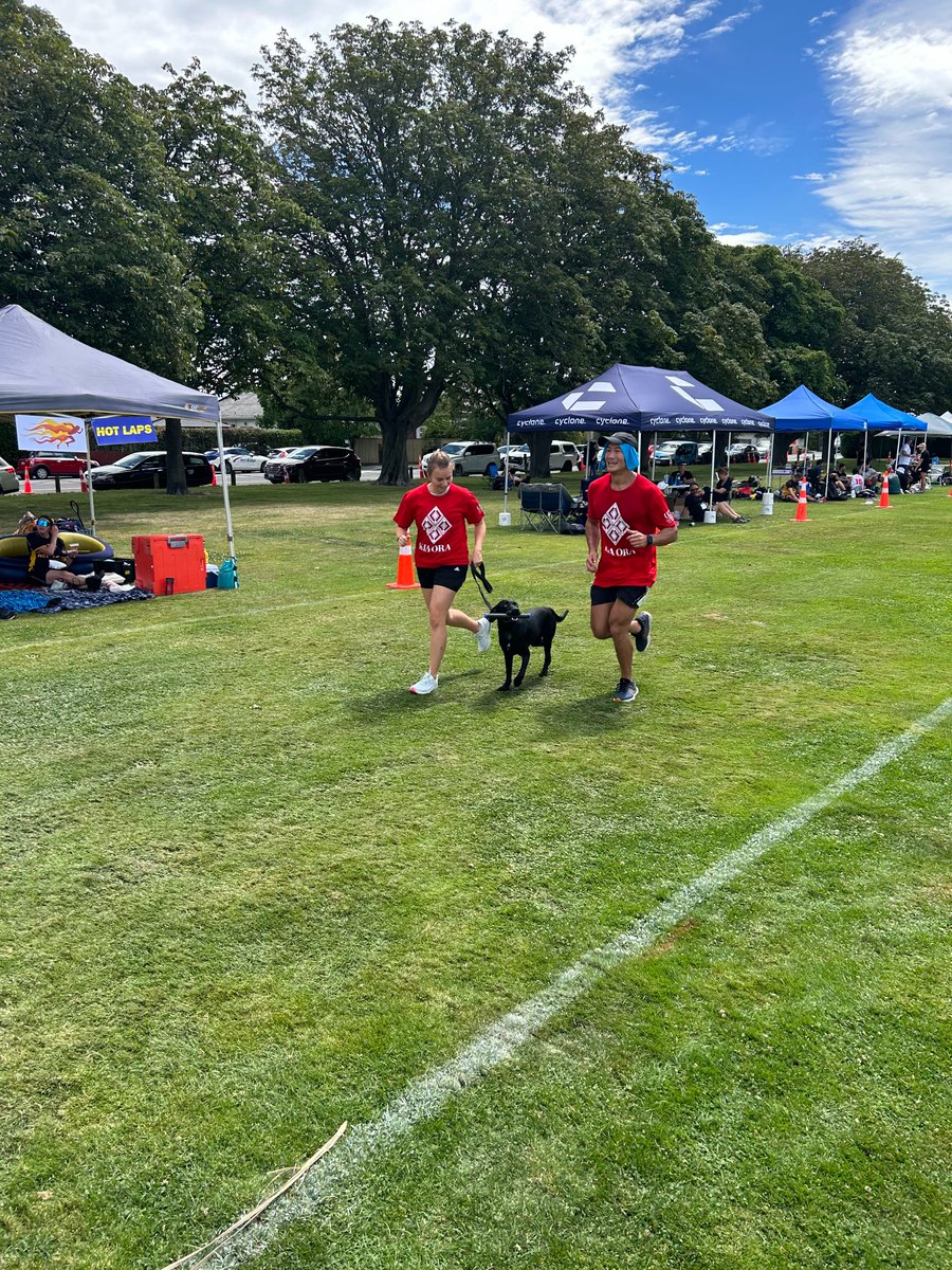 UCNZ's tweet photo. We’re having a great time at the @crusadersrugby Long Run today. It’s fantastic to see so many people joining the UC team and helping raise $100,000 for the Child Cancer Foundation.
Keep the laps and good vibes going team! ❤
#ucnow https://t.co/g9hVIQTAos