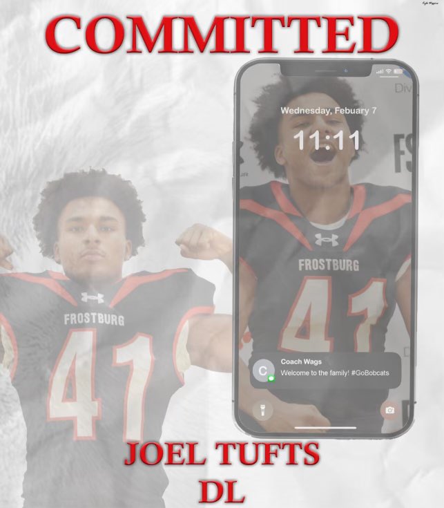 Excited to Announce my 100% commitment to the Frostburg state University!!! Thank you to @coach_ewags and @FSUCoachMiller for this new chapter in my football and academic career!!! @CMW_Football1 @coachmatlack_c @CMW_MustangsFB