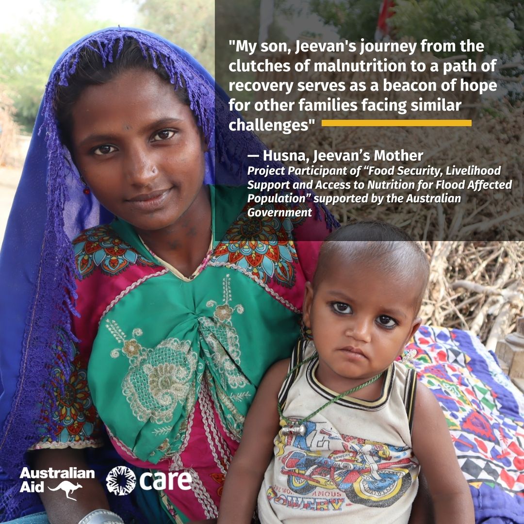 CARE Pakistan (@carepakistan_) on Twitter photo <a href="/CAREPakistan_/">CARE Pakistan</a> dedicated to tackling food security, livelihoods, and providing nutritional support to families with malnourished children impacted by floods, with support from the Australian High Commission, Pakistan <a href="/AusHCPak/">Neil Hawkins</a> #AustralianGovernment #CAREInternational <a href="/CAREPakistan_/">CARE Pakistan</a> dedicated to tackling food security, livelihoods, and providing nutritional support to families with malnourished children impacted by floods, with support from the Australian High Commission, Pakistan <a href="/AusHCPak/">Neil Hawkins</a> #AustralianGovernment #CAREInternational