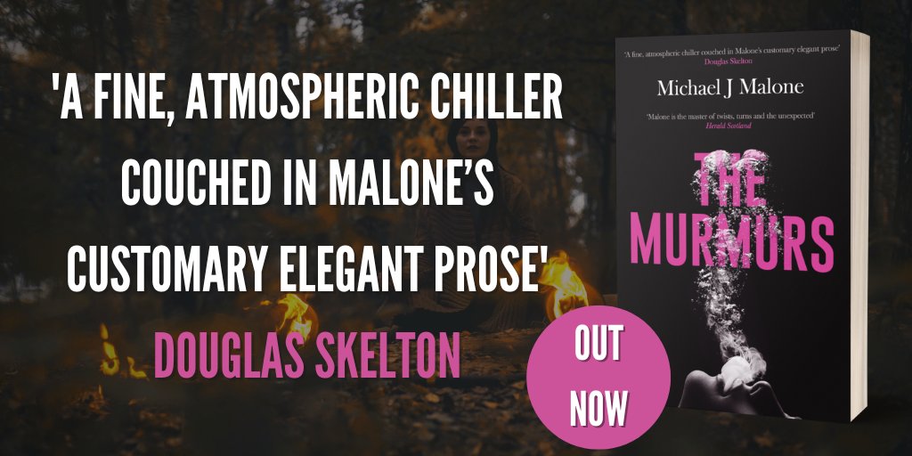 🫧OUT NOW!🫧 @michaeljmalone's chilling gothic thriller #TheMurmurs A young woman experiences terrifying premonitions of people dying A family curse has begun, and a long-forgotten crime is about to be unearthed… 📚bit.ly/3Mne58y 📲geni.us/UePd