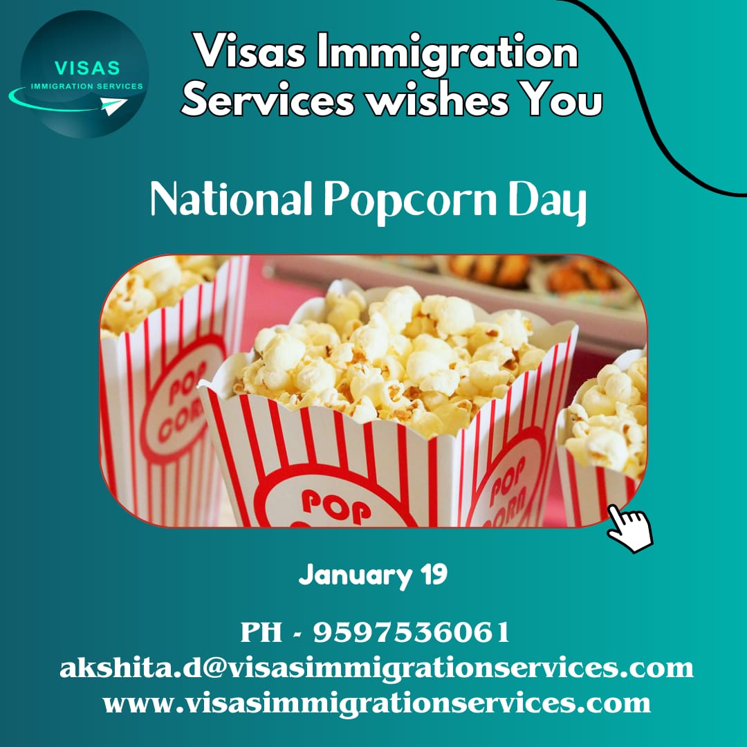 ServicesVisas's tweet image. 🍿 Poppin&apos; into National Popcorn Day like... 🎉✨ Grab your kernels and let&apos;s celebrate the snack that makes every movie night a blockbuster hit! 🎬🍿 Whether it&apos;s buttery bliss or caramel delight,#NationalPopcornDay #PopcornParty #SnackTimeFun