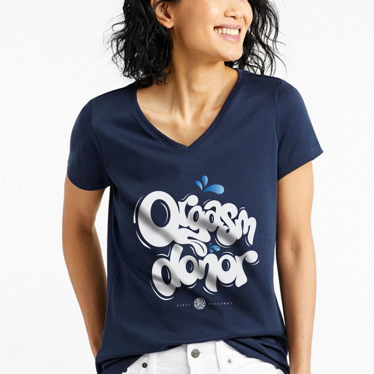 Our classic orgasm donor vneck tee is available. Treat yourself, ladies. amazon.com/dp/B0CRGTT5PW