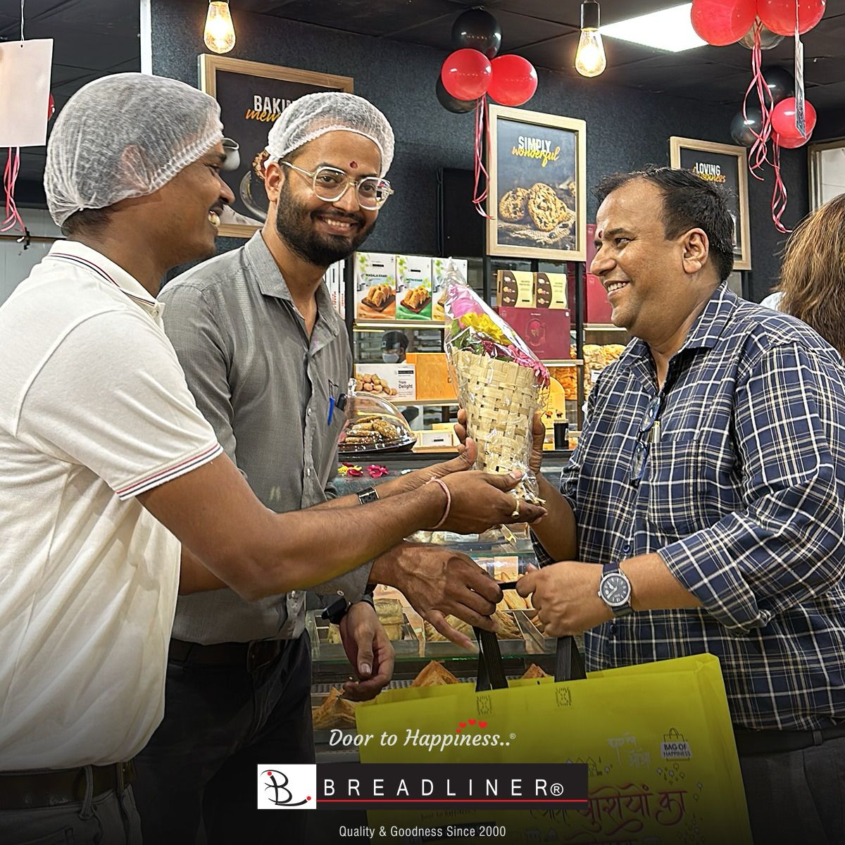 Breadliner1's tweet photo. 🎉 Exciting News! Our Breadliner store officially opened its doors  at Reliance Superstore, Vesu, Surat! We’re thrilled to have you here, ready to share the joy of freshly baked goodness with our amazing community. 

#breadliner #breadlinersurat #breadlinergiveaway https://t.co/jglmXgWD9z
