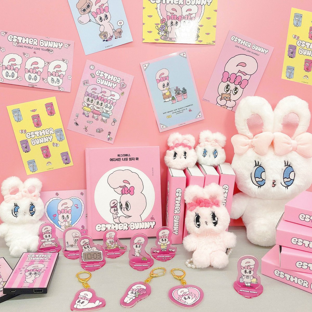 ✨新品✨エスターバニー ぬいぐるみ M リボンバニー クリームバニー エスターバニー♡POP UP情報♡ on X