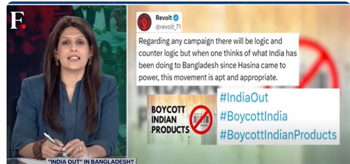 Get your facts right <a href="/palkisu/">Palki Sharma</a> mam!

Regarding the #IndiaOut campaign in Bangladesh <a href="/trahmanbnp/">Tarique Rahman</a> and <a href="/bdbnp78/">Bangladesh Nationalist Party-BNP</a> <a href="/BNPBdMediaCell/">BNP Media Cell</a> have nothing to do. 

Rather, this campaign is carried out by the common people of Bangladesh and only India is responsible for this. 

BNP is a critic of