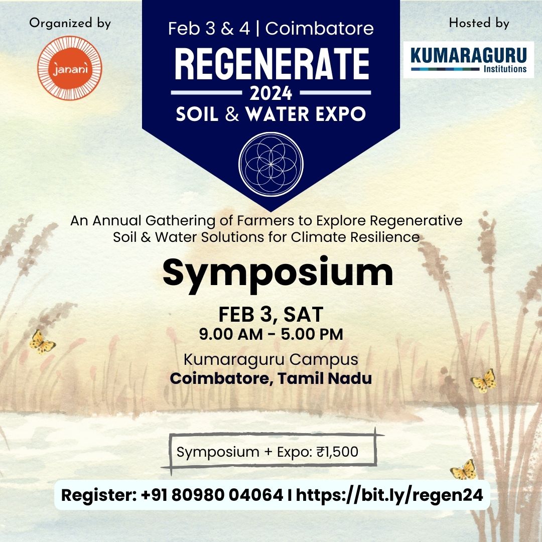 Janani Regen Ecosystem : ஜனனி உயிர்சுழல் வாழ்வியல் tweet media