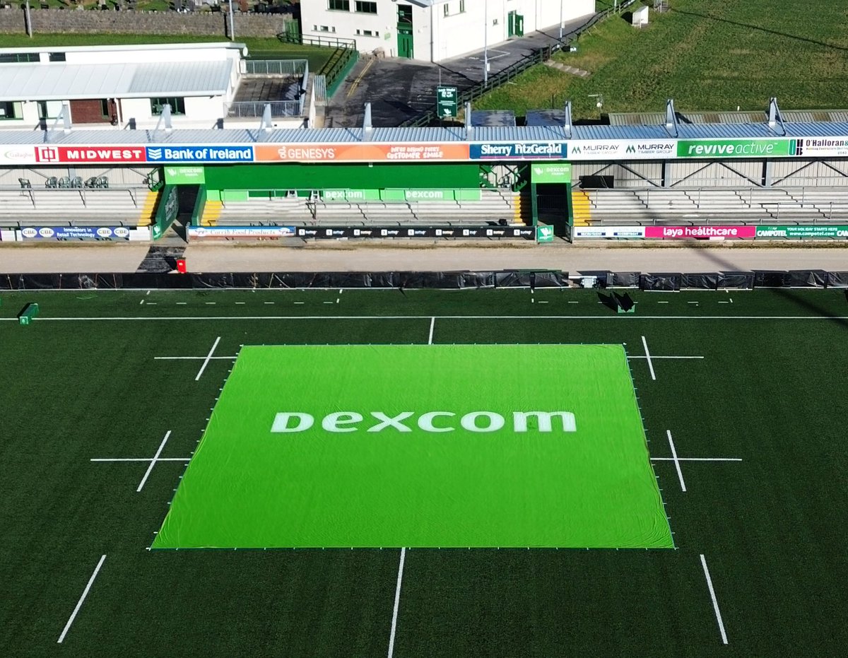 🤝 | We are delighted to announce a historic stadium naming rights partnership with multinational medical device company Dexcom Inc. As part of a 12-year agreement, The Sportsground will be known as ‘Dexcom Stadium’ effective immediately 🏟️ connachtrugby.ie/news/connacht-…