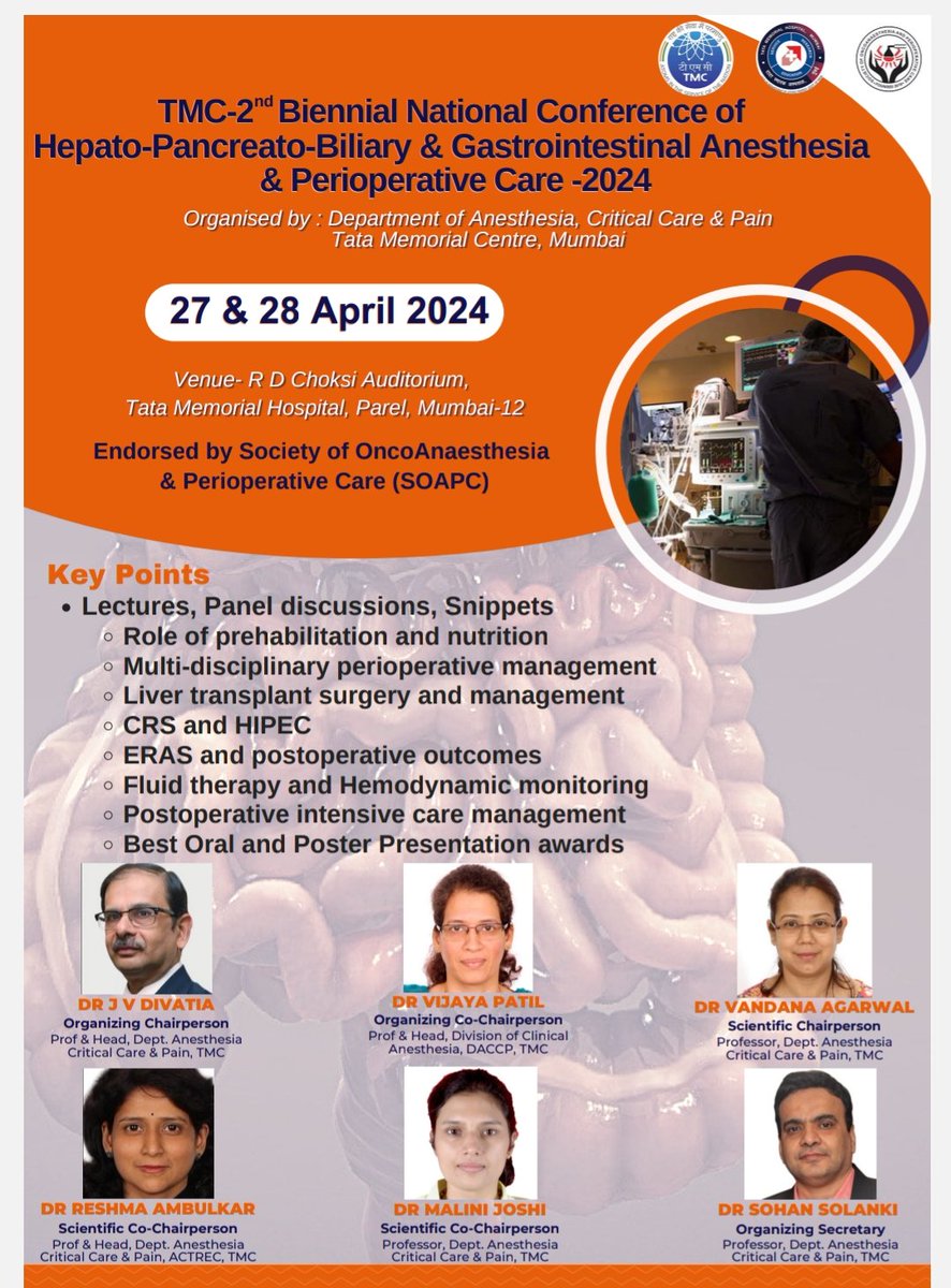 Dr Sohan Solanki 🇮🇳 (@me_sohans) on Twitter photo <a href="/juanpcata/">Juan P. Cata🇦🇷🇺🇸</a> <a href="/VandanaChaukar/">Vandana Agarwal</a> <a href="/reshmambulkar/">Reshma</a> <a href="/Manishbhandare4/">Manish S Bhandare</a> <a href="/Shrikhande_SV/">Shailesh V. Shrikhande</a> <a href="/DrVAChaudhari/">Dr.Vikram Chaudhari</a> <a href="/anik0411/">Anik Ghosh</a> <a href="/drgaurirg/">Dr. Gauri Gangakhedkar</a> <a href="/DrRakeshGarg8/">Dr Rakesh Garg AIIMS New Delhi</a> <a href="/Indubalamaurya/">Indubala Maurya</a> <a href="/indepso/">INDEPSO</a> <a href="/PSOGI_EC/">Peritoneal Surface Oncology Group International</a> <a href="/MSK_Anesthesia/">Memorial Sloan Kettering Anesthesia</a> <a href="/JesonDr/">Dr Jeson R Doctor</a> <a href="/IspsmHipec/">Indian society of peritoneal surface malignancy</a> <a href="/Assoc_Anaes/">Association of Anaesthetists</a>
Abstract submission is open.
Happy Academics!!! <a href="/juanpcata/">Juan P. Cata🇦🇷🇺🇸</a> <a href="/VandanaChaukar/">Vandana Agarwal</a> <a href="/reshmambulkar/">Reshma</a> <a href="/Manishbhandare4/">Manish S Bhandare</a> <a href="/Shrikhande_SV/">Shailesh V. Shrikhande</a> <a href="/DrVAChaudhari/">Dr.Vikram Chaudhari</a> <a href="/anik0411/">Anik Ghosh</a> <a href="/drgaurirg/">Dr. Gauri Gangakhedkar</a> <a href="/DrRakeshGarg8/">Dr Rakesh Garg AIIMS New Delhi</a> <a href="/Indubalamaurya/">Indubala Maurya</a> <a href="/indepso/">INDEPSO</a> <a href="/PSOGI_EC/">Peritoneal Surface Oncology Group International</a> <a href="/MSK_Anesthesia/">Memorial Sloan Kettering Anesthesia</a> <a href="/JesonDr/">Dr Jeson R Doctor</a> <a href="/IspsmHipec/">Indian society of peritoneal surface malignancy</a> <a href="/Assoc_Anaes/">Association of Anaesthetists</a>
Abstract submission is open.
Happy Academics!!!