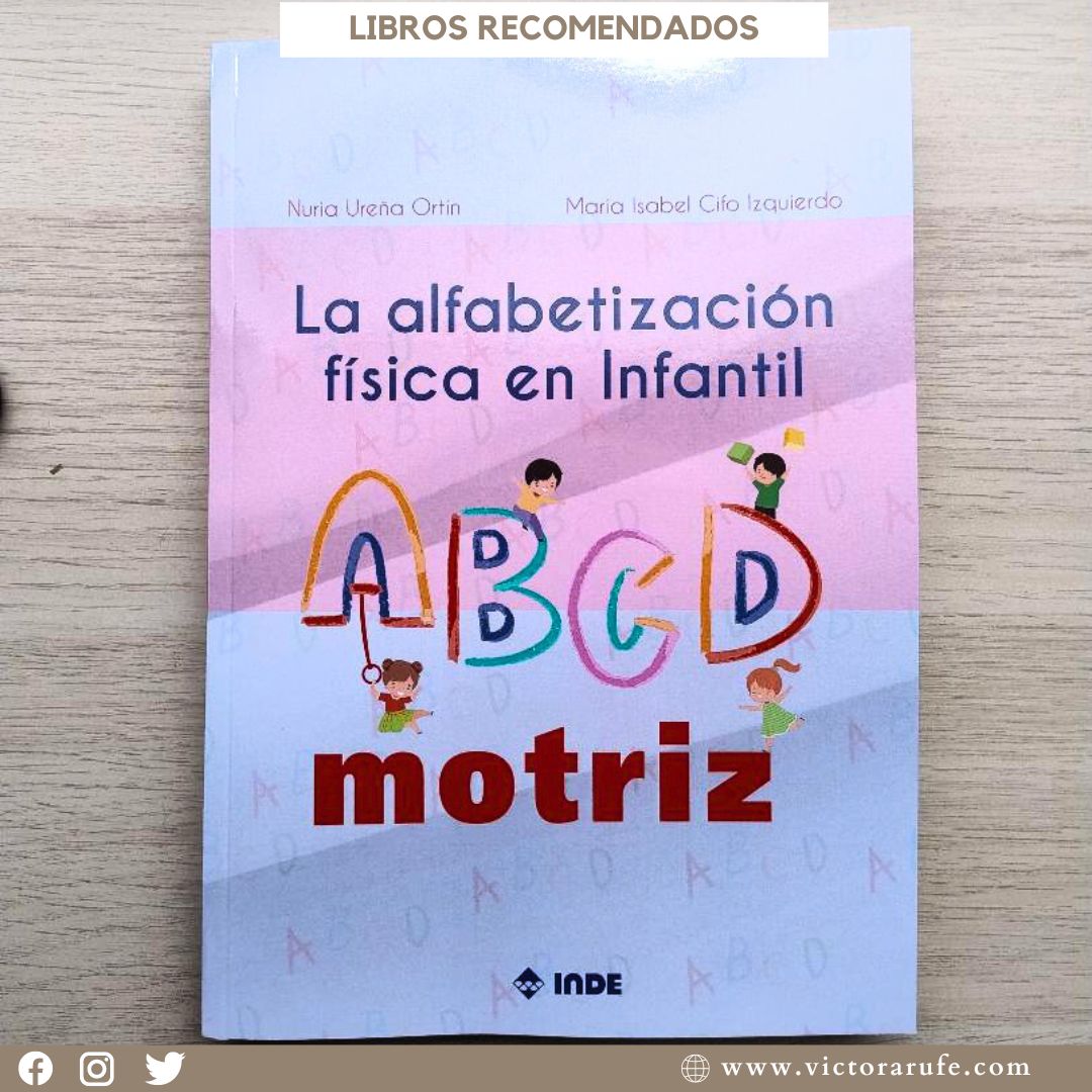 🔥Os presento esta novedad de @INDEEditorial  🔥
De gran interés para docentes de #EducaciónInfantil y #EducaciónFísica.  
Tenéis un post que he publicado sobre ella en mi blog, click aquí victorarufe.es/la-alfabetizac….
#psicomotricidad  #claustrovirtual