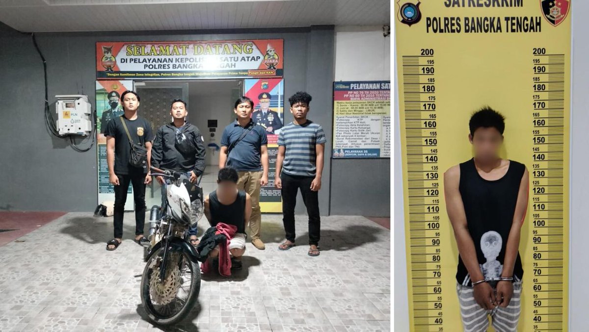 HumasKoba's tweet photo. *Tim Opsnal Sat Reskrim Polres Bangka Tengah Berhasil Ringkus Pelaku Pencurian Di Lubuk Pabrik*

https://t.co/dEpg7HFme1 - Koba, Tim Opsnal Sat Reskrim Polres Bangka Tengah, berhasil meringkus pelaku pencurian di Ds Lubuk Pabrik Kec. Lubuk Besar, Kab. Bangka Tengah https://t.co/iOO7zlRJBS