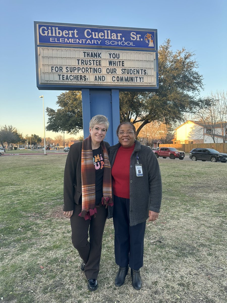 We appreciate you Trustee White! Thank you for all that you do for our Students, Teachers, & Community!! #SchoolBoardTrusteeAppreciation @SpruceV_T @Shelley_Baxter_ @dallasschools @dallasisdparent