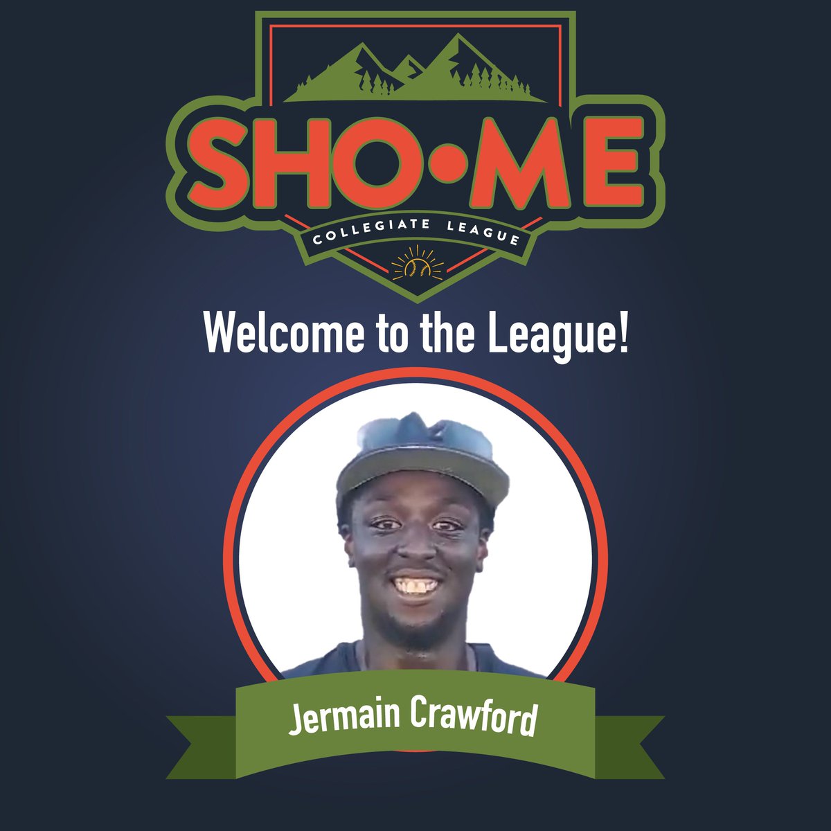 Coaching announcement:

Jermain Crawford will be leading our White River Bandits.
Jermain is a current assistant coach at Mid Michigan College.
He played his college baseball at Sinclair CC, Mid Michigan and Division 1 Wright State. We can't wait to see him in Branson this summer