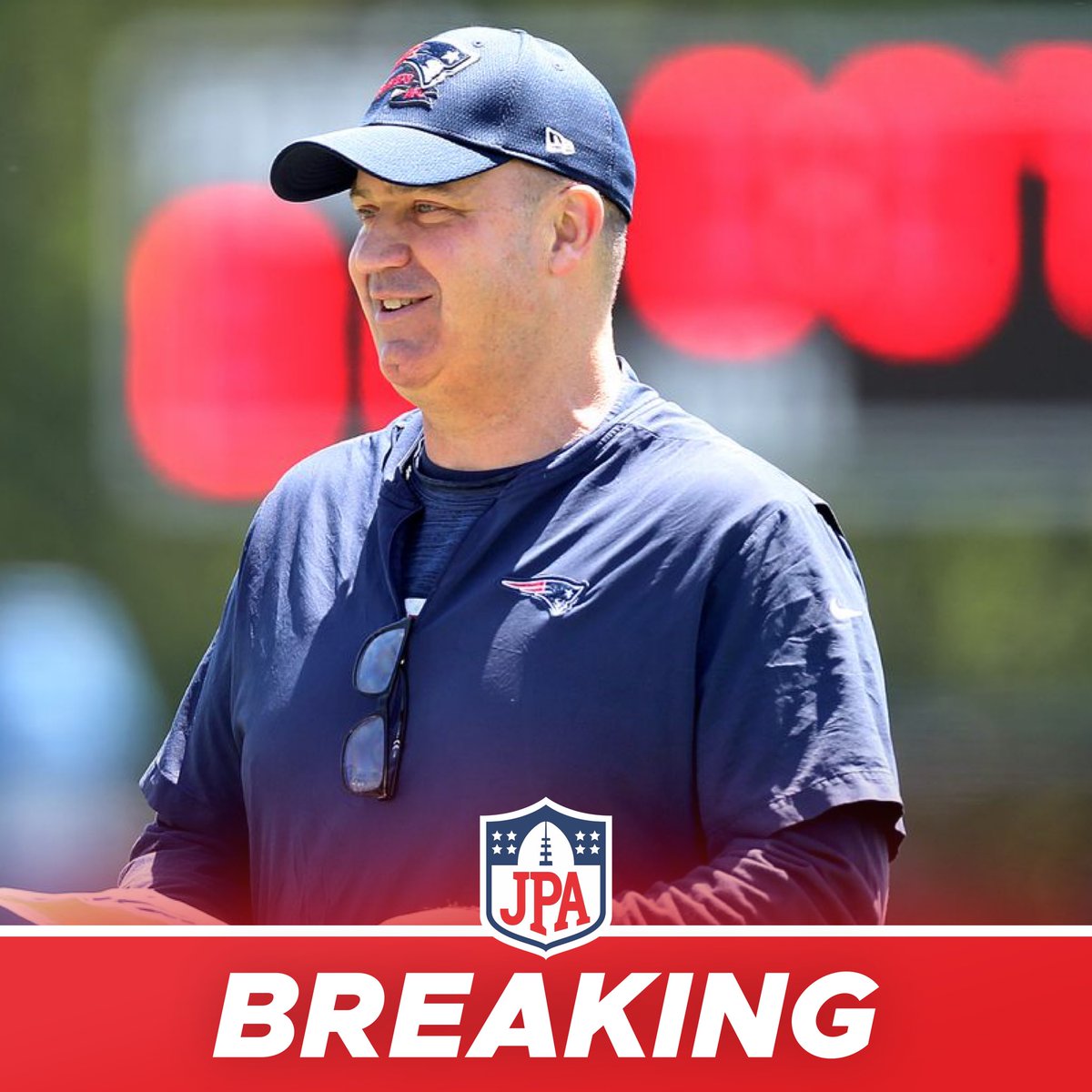 jasrifootball's tweet photo. 𝗕𝗥𝗘𝗔𝗞𝗜𝗡𝗚: Ohio State is hiring former #Patriots OC Bill O’Brien as their next offensive coordinator, per @PeteThamel https://t.co/xyjxm8ajSv