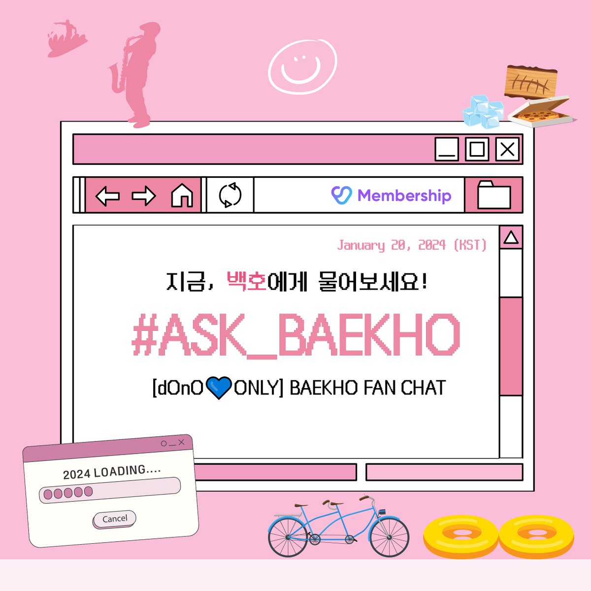 [EVENT] 백호(BAEKHO) #ASK_BAEKHO FAN CHAT - For ‘dOnO💙ONLY’ 참여 안내 - 2024년 1월 이벤트 (+ENG/JPN/CHN) ▶ weverse.io/baekho/notice/… #백호 #강동호 #BAEKHO #KANGDONGHO