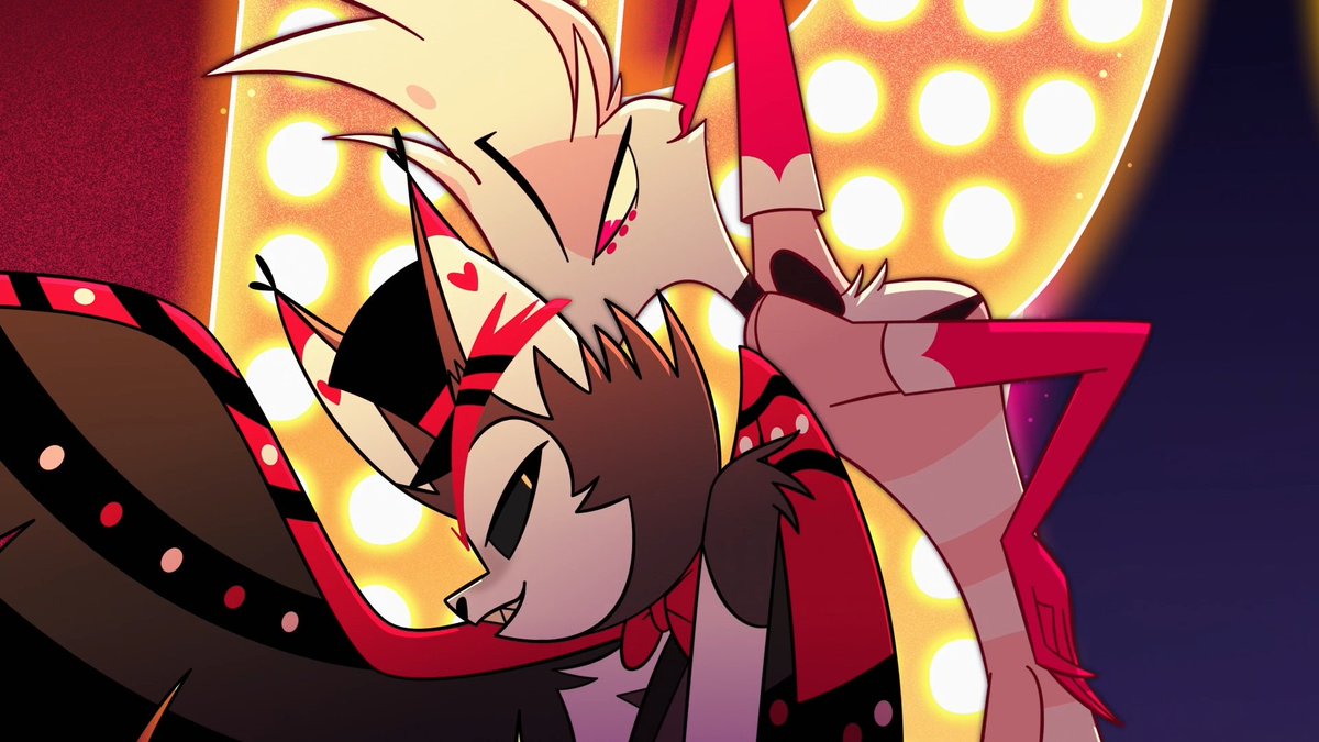 Look, the fact that Angel was himself with Husk while drunk and that Husk liked the real him to the point of hating the mask? And in the end of the episode, Husk tells Angel, to his FACE, that he prefers what Angel always tries to hide? It's EVERYTHING my #HuskerDust heart needed