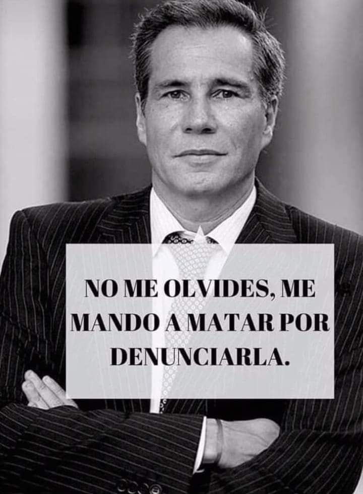 Nunca Fiscal Nisman!!

#18Enero #NismanPresente