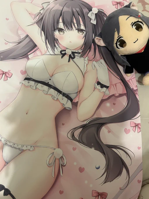 タペストリーの色校正だよ〜 みうちゃん綺麗