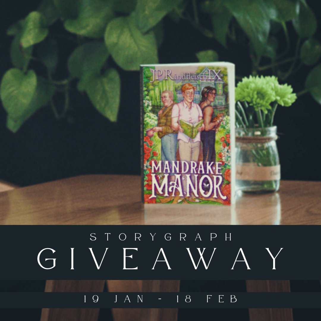 Magic awaits in Mandrake Manor 🏰✨! An inheritance, a secret community, and friendships that feel like home. 📖💖🌈 Get ready for laughs, love, and a touch of mystery. Enter this giveaway for a cozy read! Link: app.thestorygraph.com/giveaways/5490… #Storygraph #QueerBooks #BookGiveaway