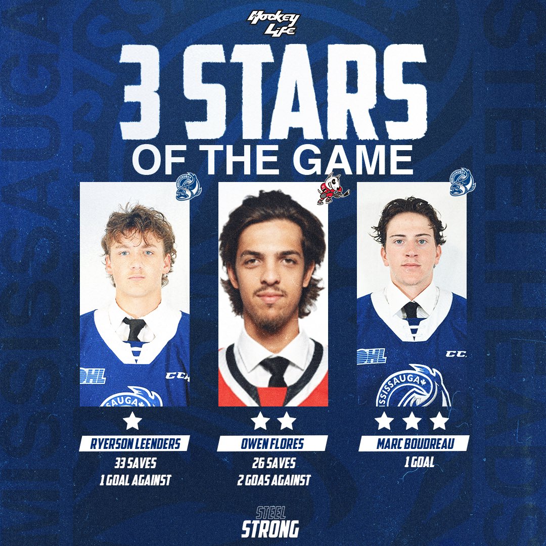 Got that dawg in us 🐶 #SteelStrong The three stars of the game are presented by @ProHockeyLife_ #RaiseYourGame 🌟