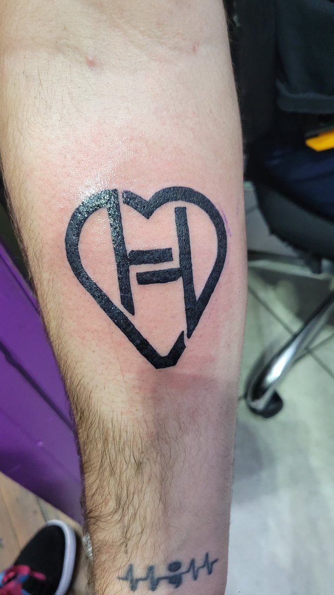 Got a new tattoo today and let me say I couldn't be happier with how it turned out. Its simple but it means a lot. Thanks <a href="/ekohmusic/">E̶K̶O̶H̶</a> for the community and brand you've created.