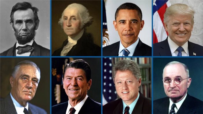 Who’s your favorite politician of all time?

#AbrahamLincoln #GeorgeWashington #BarrackObama #DonaldTrump #FranklinRoosevelt #RonaldReagan #BillClinton #HarryTruman