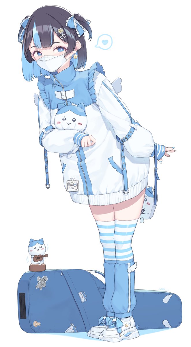 天使界隈 & ハチワレ💙