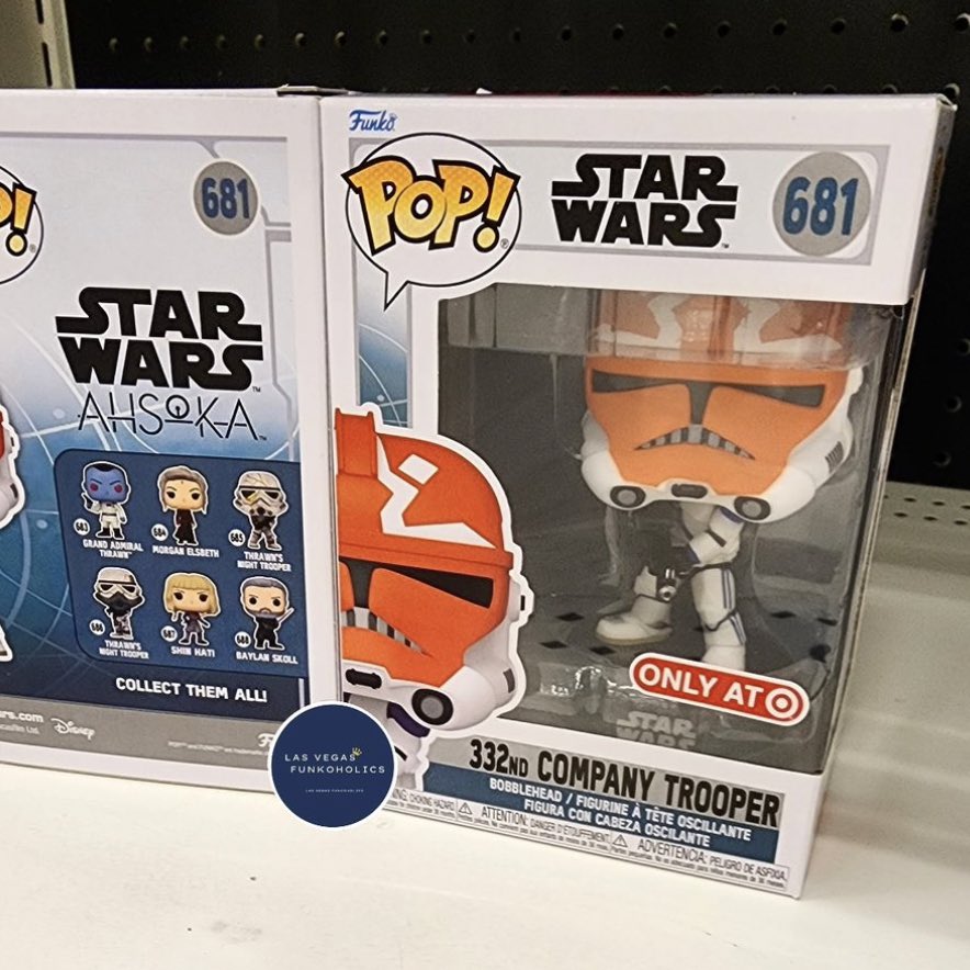 Target exclusive 332nd Company Trooper Funko POP! Now landing in stores ~ thanks @LVFunkoholics ~ #Ahsoka #FPN #FunkoPOPNews #Funko #POP #POPVinyl #FunkoPOP #FunkoSoda