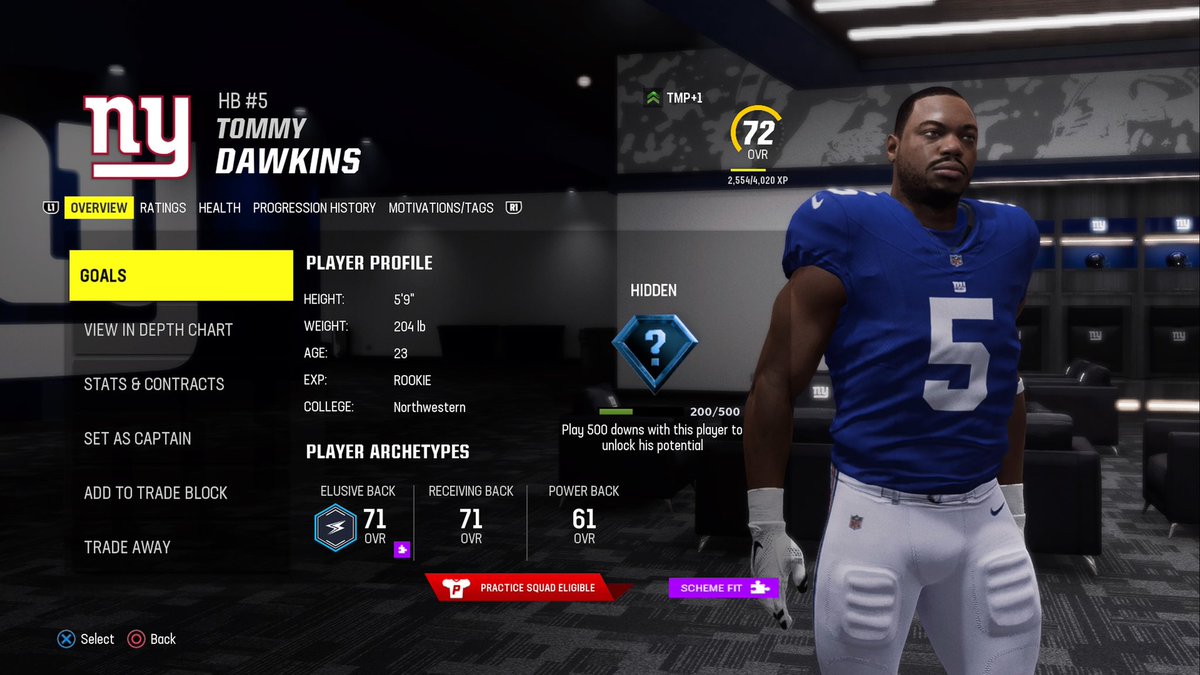 Voodoo_NECF27's tweet photo. Pick 3.19. Superstar HB Tommy Dawkins.
#NEFLDraft #BlueBallin https://t.co/VpJF8oVwuP