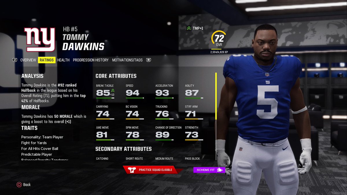 Voodoo_NECF27's tweet photo. Pick 3.19. Superstar HB Tommy Dawkins.
#NEFLDraft #BlueBallin https://t.co/VpJF8oVwuP