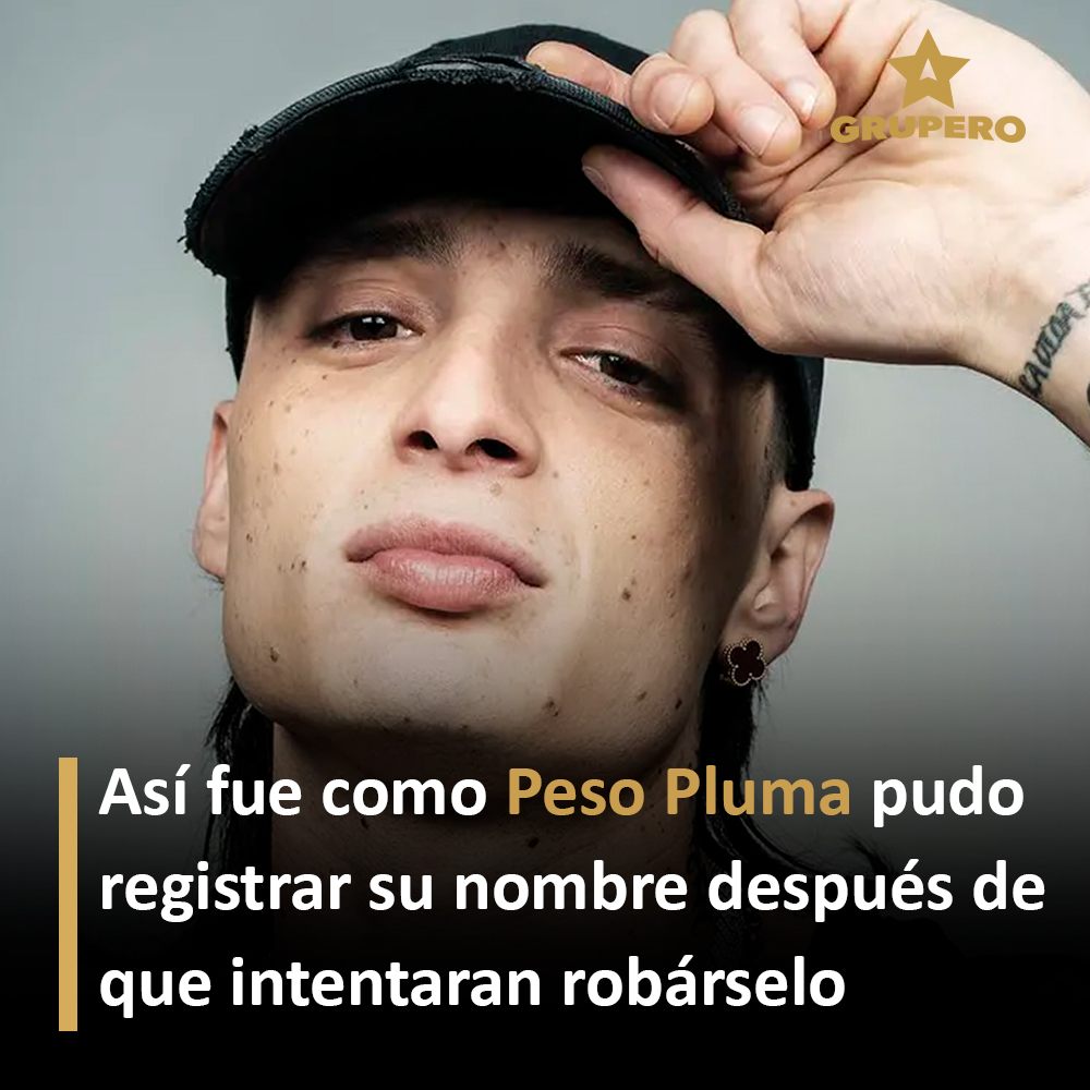 Peso Pluma estuvo a punto de perder su nombre 😱👇
youtube.com/shorts/lKlpVIW…