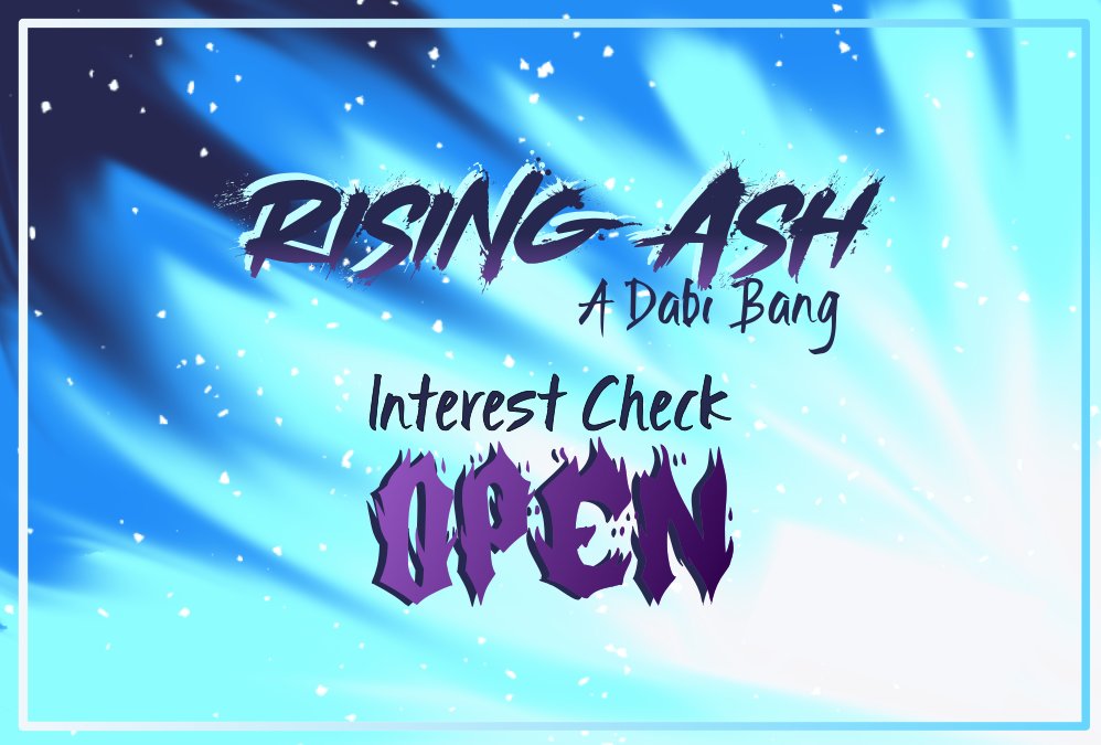 🔥In light of our favorite burn boi's birthday, we have some very exciting news 

🔥Interest check open Jan 18- Feb 9!

🔥 Form link in the comments