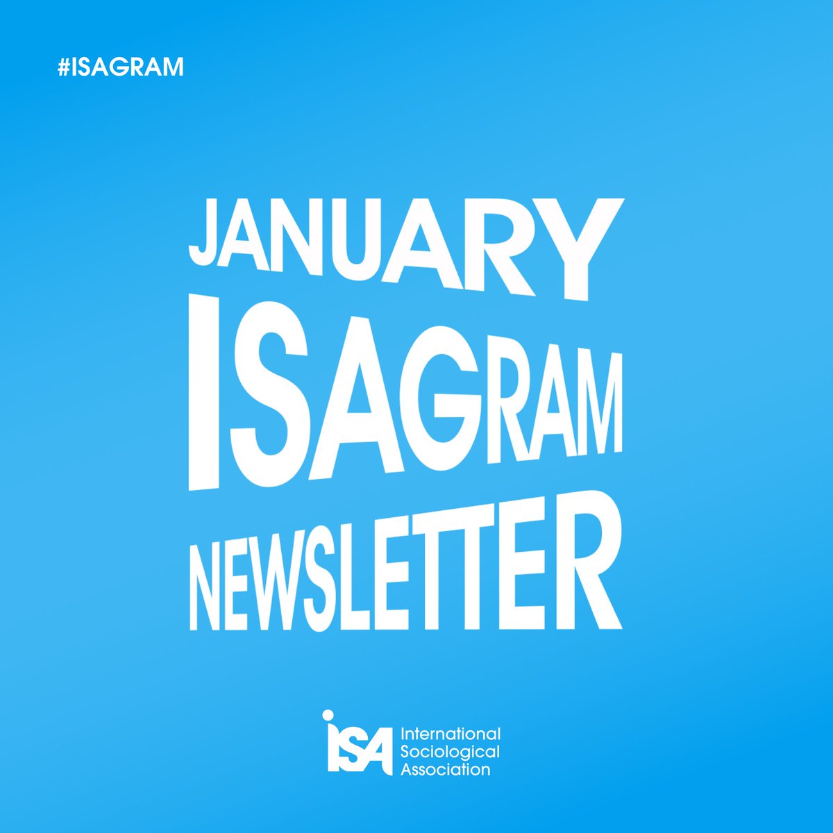 isa_sociology's tweet photo. 📣 Just a friendly reminder! Don't forget to check your 📧 inbox for our January's ISAGRAM newsletter, packed with amazing opportunities for you!
#ISAGRAM #Newsletter #Sociology https://t.co/p8EPgoOY4C