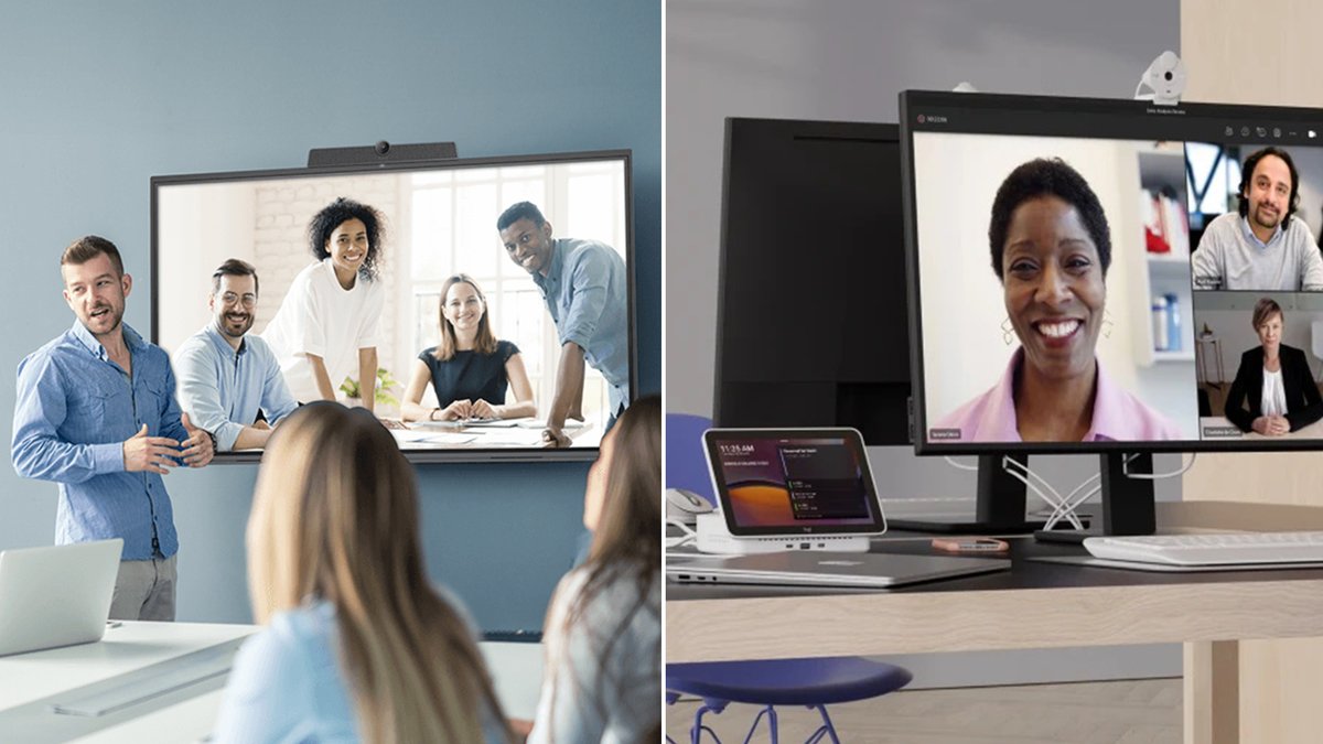 VideoproAU's tweet image. Upgrade your online meetings with our range of video conferencing and collaboration equipment at Videopro.

Shop: bit.ly/3Kw83SY

#officetechnology #hybridworking #videoconference #microsoftteams #zoom #webcam #logitech #maxhub