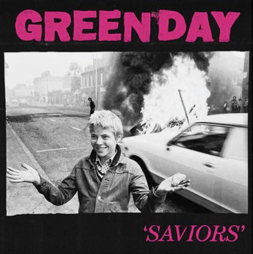 💥 GREEN DAY LANZÓ SU NUEVO DISCO.

🎸 La banda californiana ya publicó su decimocuarto álbum de estudio, 'Saviors'.