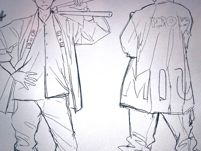 マロにいただいてたよんまるよんにして欲しいコスプレ遅くなってるけど描いてますよアピール 